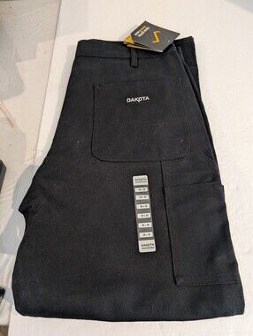 Dakota Work Pro Series Utility Black Pant Size 35 X 30 New